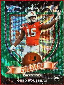 Greg Rousseau [Green Wave Prizm] #179