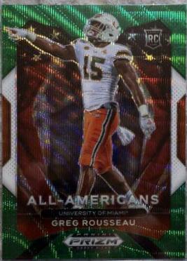Greg Rousseau [Green Wave Prizm] #200