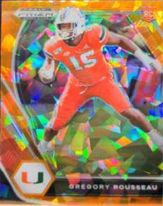 Greg Rousseau [Orange Ice Prizm] #144
