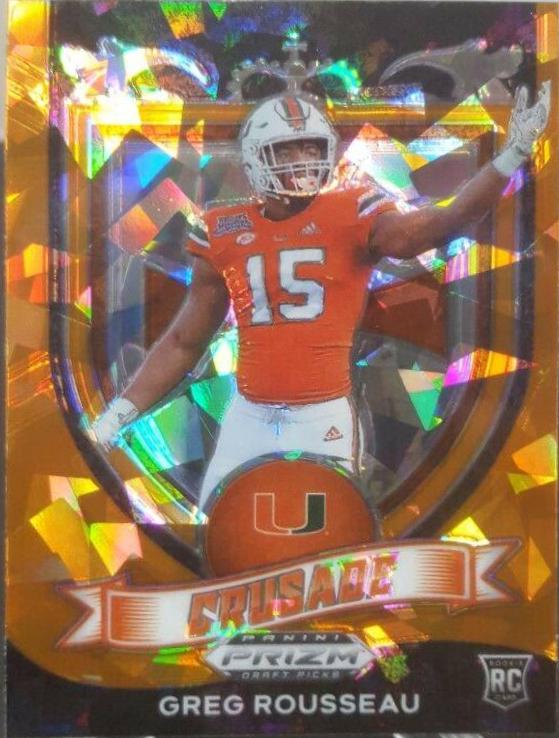 Greg Rousseau [Orange Ice Prizm] #179
