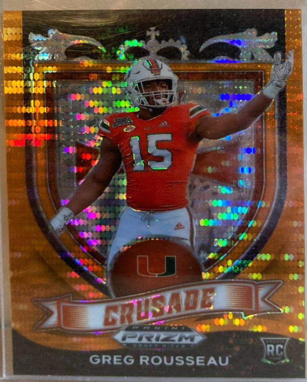 Greg Rousseau [Orange Pulsar Prizm] #179