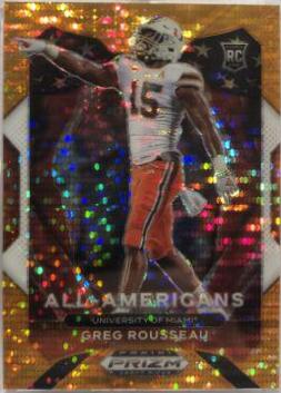 Greg Rousseau [Orange Pulsar Prizm] #200