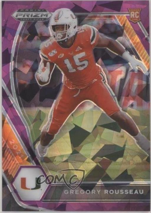 Greg Rousseau [Purple Ice Prizm] #144