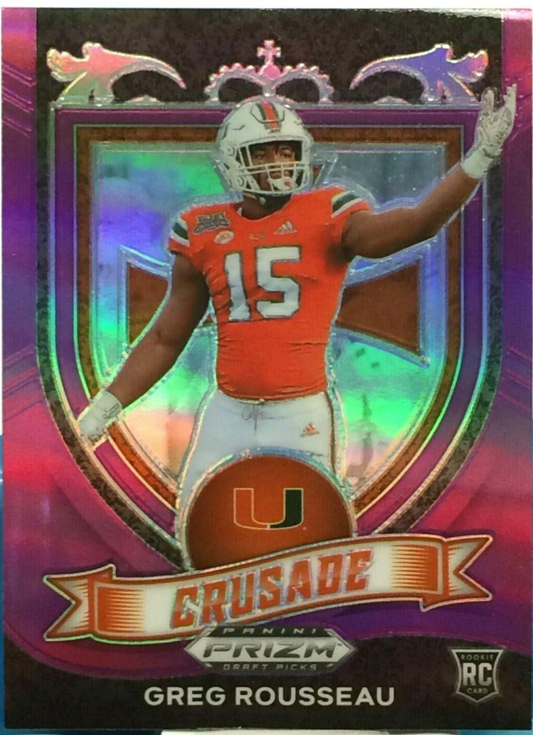 Greg Rousseau [Purple Prizm] #179