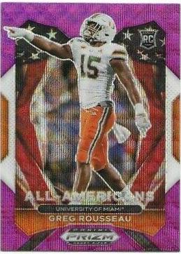 Greg Rousseau [Purple Prizm] #200
