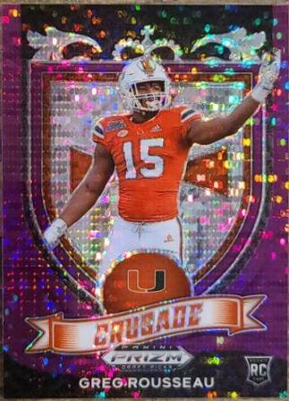 Greg Rousseau [Purple Pulsar Prizm] #179