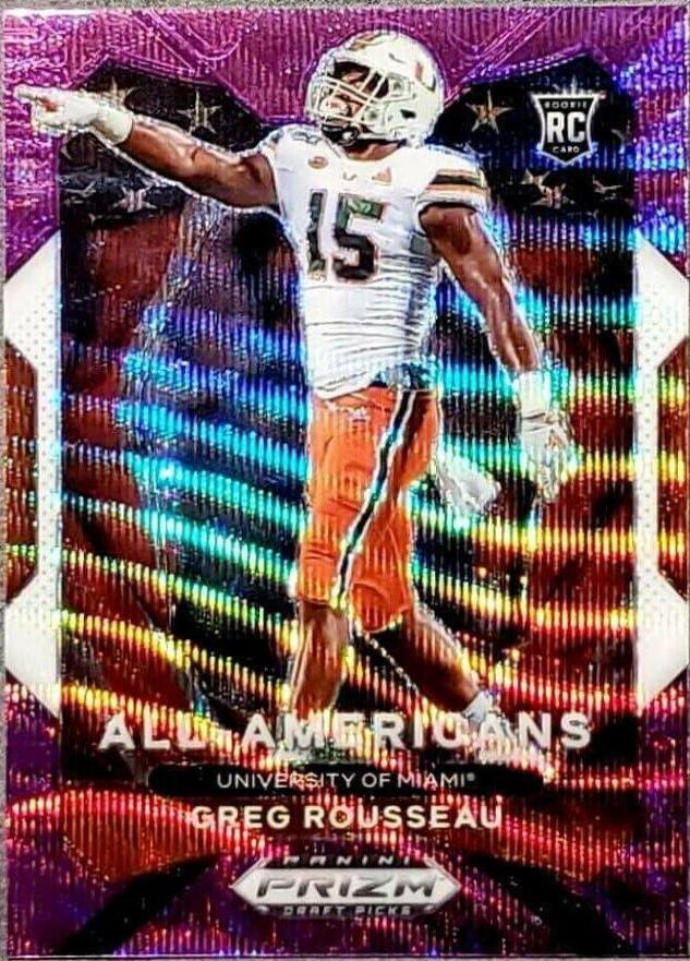 Greg Rousseau [Purple Wave Prizm] #200