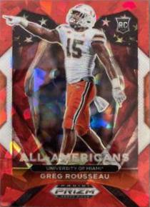 Greg Rousseau [Red Ice Prizm] #200