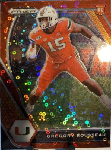Greg Rousseau [Red Prizm] #144