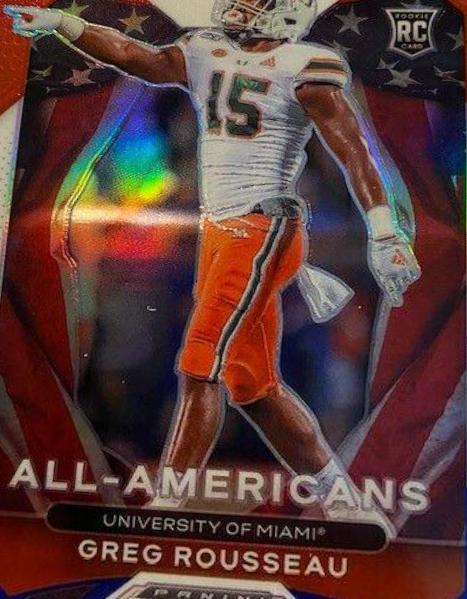 Greg Rousseau [Red Prizm] #200