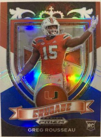 Greg Rousseau [Red White and Blue Prizm] #179