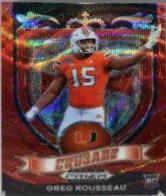 Greg Rousseau [Ruby Wave Prizm] #179