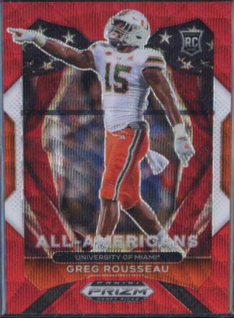 Greg Rousseau [Ruby Wave Prizm] #200