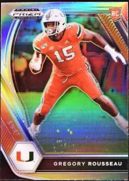 Greg Rousseau [Silver Prizm] #144