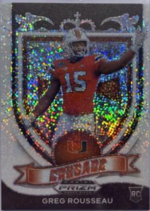Greg Rousseau [White Sparkle Prizm] #179