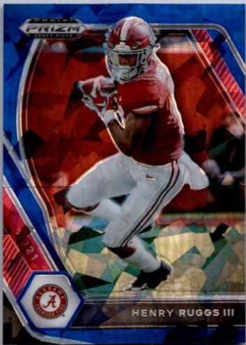 Henry Ruggs III [Blue Ice Prizm] #71