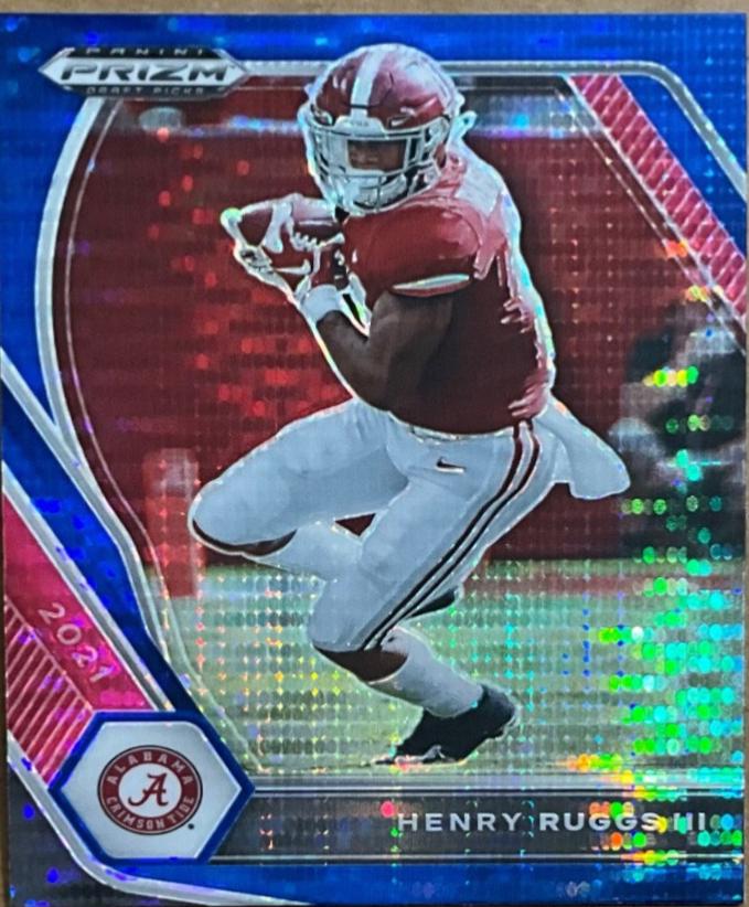 Henry Ruggs III [Blue Pulsar Prizm] #71