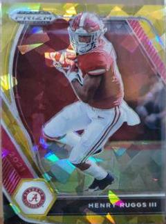 Henry Ruggs III [Gold Ice Prizm] #71