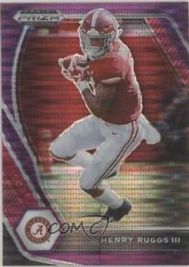 Henry Ruggs III [Purple Pulsar Prizm] #71