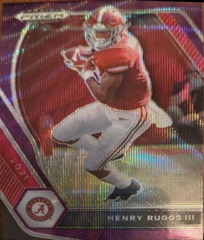 Henry Ruggs III [Ruby Wave Prizm] #71