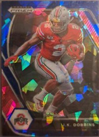 J. K. Dobbins [Blue Ice Prizm] #78