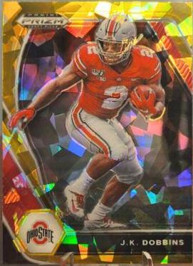 J. K. Dobbins [Gold Ice Prizm] #78