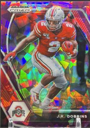 J. K. Dobbins [Purple Ice Prizm] #78