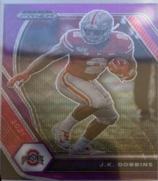 J. K. Dobbins [Purple Prizm] #78