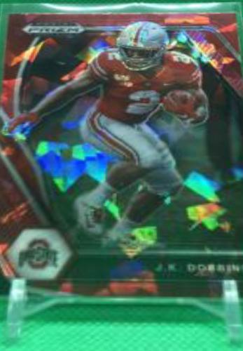 J. K. Dobbins [Red Ice Prizm] #78