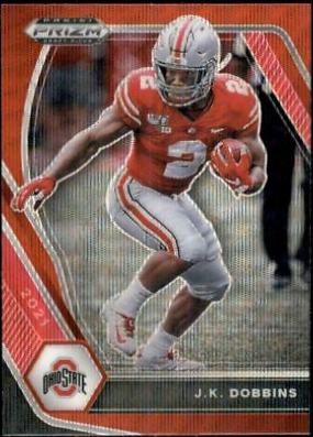J. K. Dobbins [Ruby Wave Prizm] #78