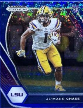 Ja'Marr Chase [Blue Circles Prizm] #112