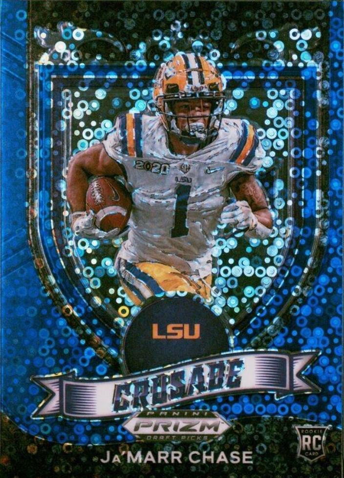 Ja'Marr Chase [Blue Circles Prizm] #162