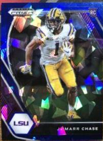 Ja'Marr Chase [Blue Ice Prizm] #112