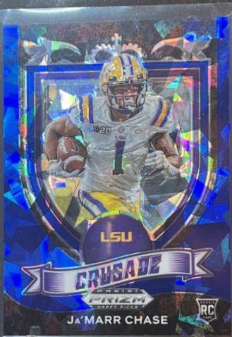 Ja'Marr Chase [Blue Ice Prizm] #162