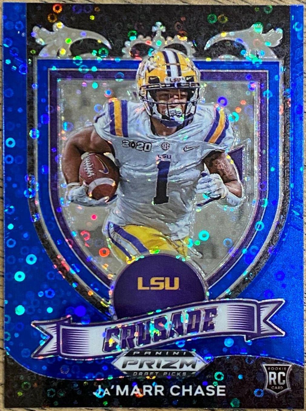 Ja'Marr Chase [Blue Prizm] #162