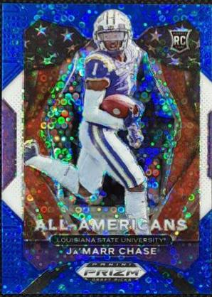 Ja'Marr Chase [Blue Prizm] #185