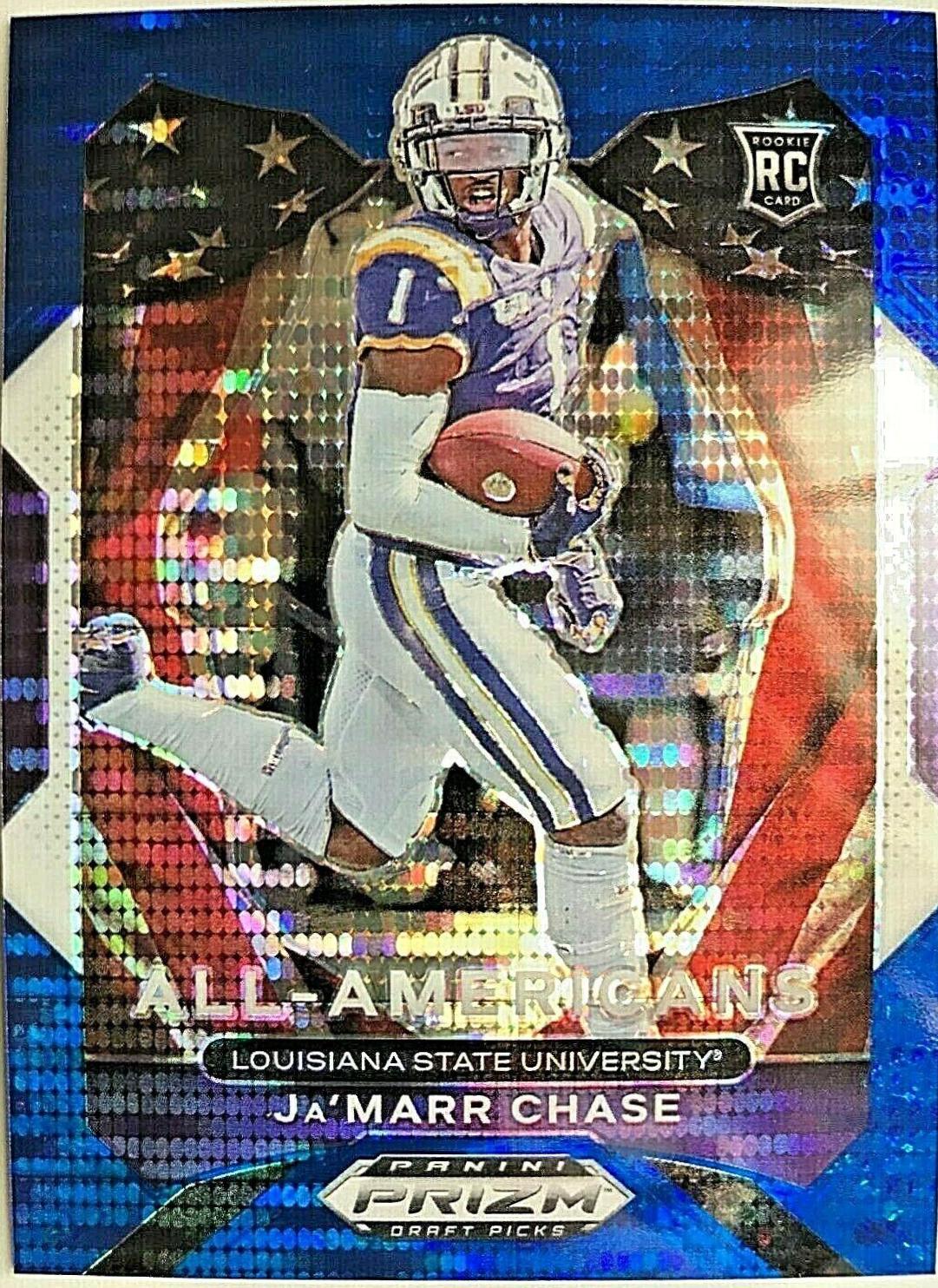 Ja'Marr Chase [Blue Pulsar Prizm] #185