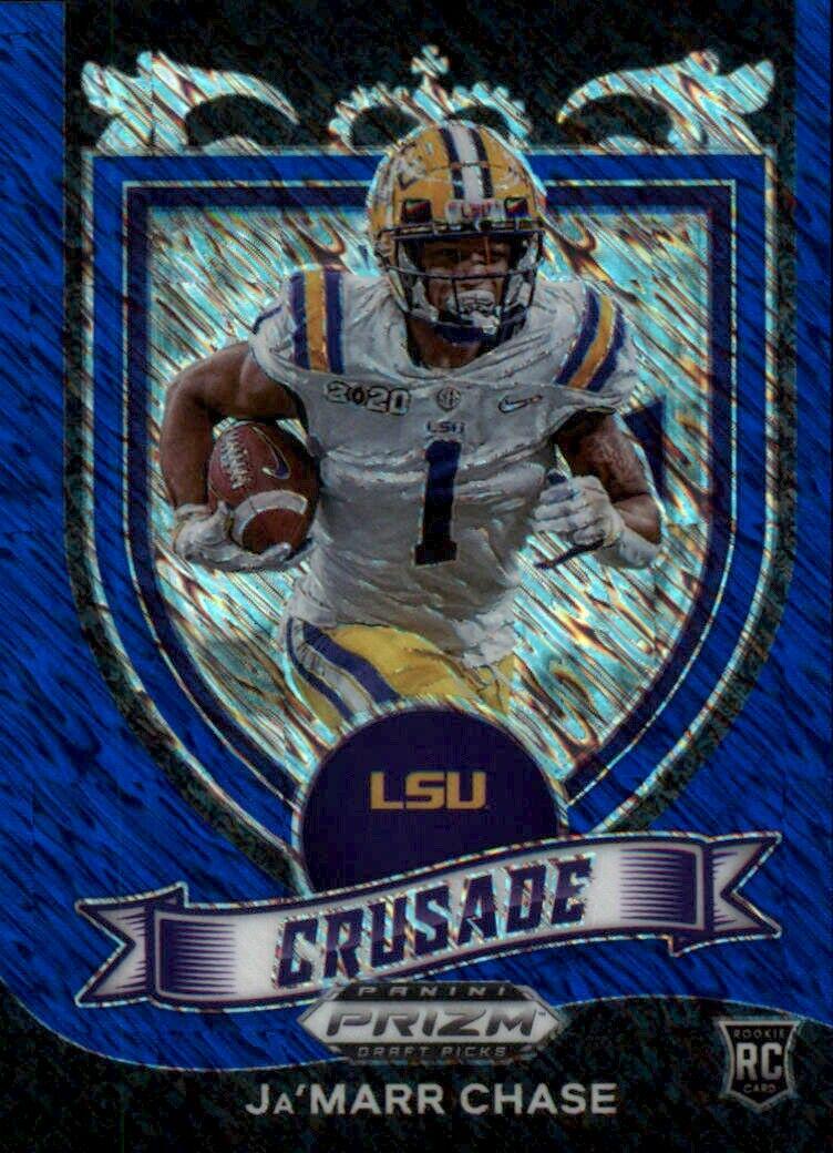 Ja'Marr Chase [Blue Shimmer Prizm] #162