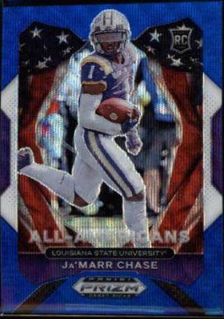 Ja'Marr Chase [Blue Wave Prizm] #185