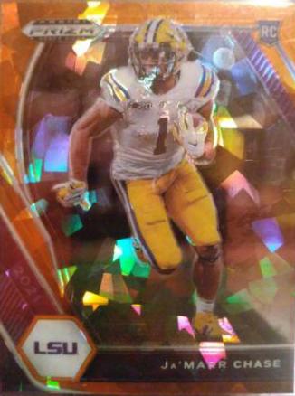 Ja'Marr Chase [Gold Ice Prizm] #112