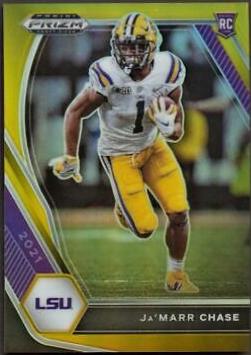 Ja'Marr Chase [Gold Prizm] #112