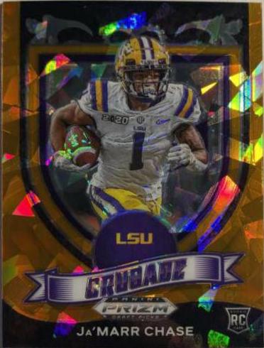 Ja'Marr Chase [Gold Prizm] #162