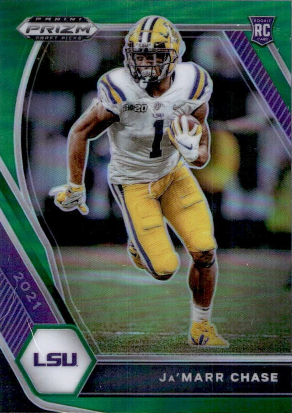 Ja'Marr Chase [Green Prizm] #112