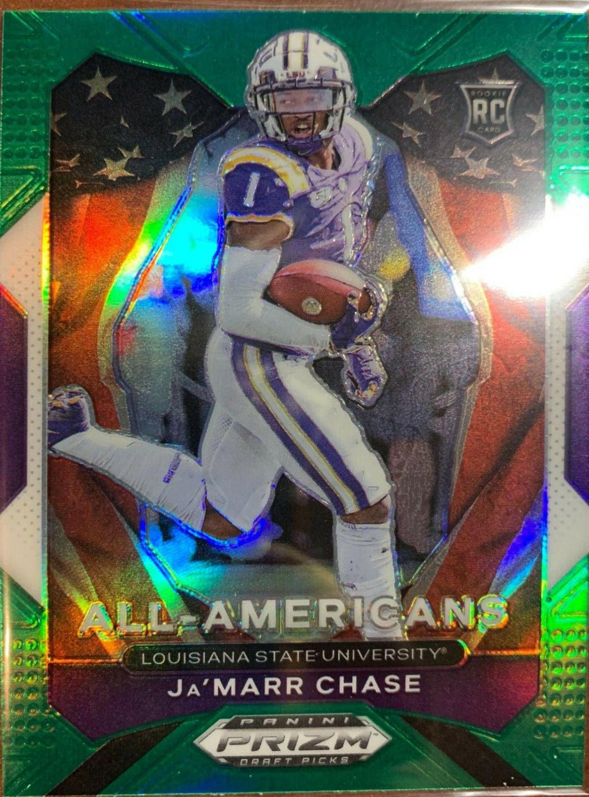 Ja'Marr Chase [Green Prizm] #185