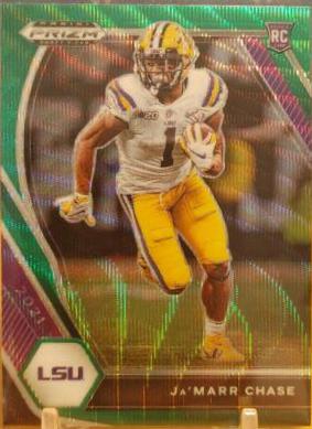 Ja'Marr Chase [Green Wave Prizm] #112