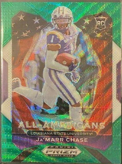 Ja'Marr Chase [Green Wave Prizm] #185