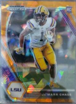 Ja'Marr Chase [Orange Ice Prizm] #112