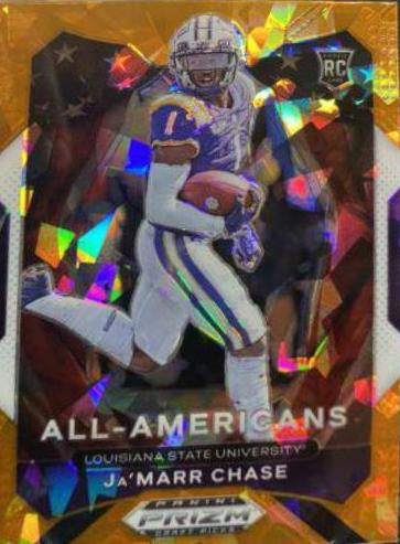 Ja'Marr Chase [Orange Ice Prizm] #185