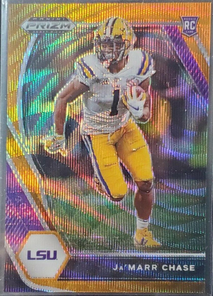 Ja'Marr Chase [Orange Wave Prizm] #112