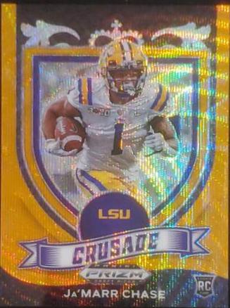 Ja'Marr Chase [Orange Wave Prizm] #162